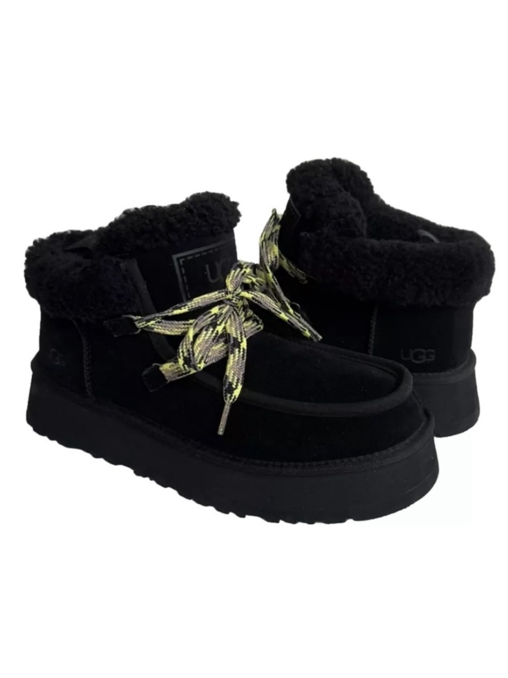 Ugg Funkarra Cabin Cuff Platform Ankle Boots